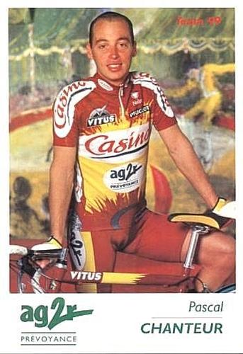 1999 Casino-AG2R #NNO Pascal Chanteur Front